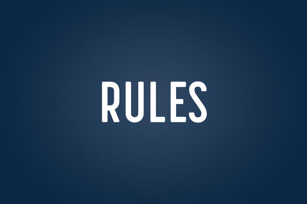 rozcestník - rules
