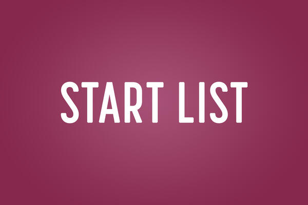 Start list